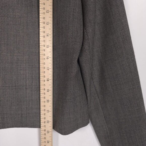 PENDLENTON 100% VIRGIN WOOL Women’s Full Zip Blazer Jacket Collared Size 10 - Picture 7 of 12